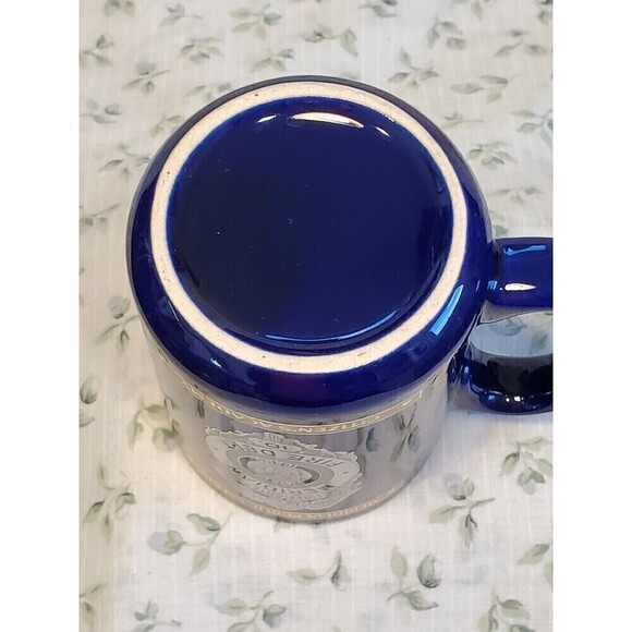 MERIDIAN IDAHO PUBLIC SAFETY POLICE FIRE BLUE GOLD COFFEE MUG 14 OUNCES - Picture 8 of 11